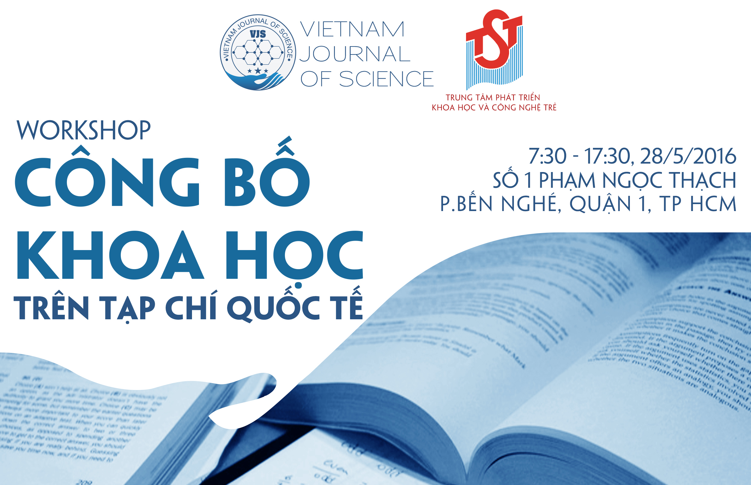 WORKSHOP CÔNG BỐ KHOA HỌC TRÊN TẠP CHÍ QUỐC TẾ